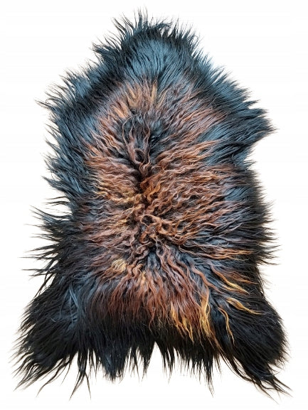 Sheepskin Island Curly Chestnut Hair XXL
