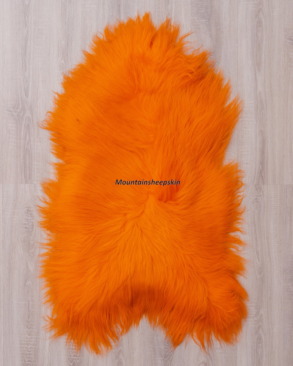 Sheepskin Island Long Hair Orange 110-130 Manufacturer code S60b