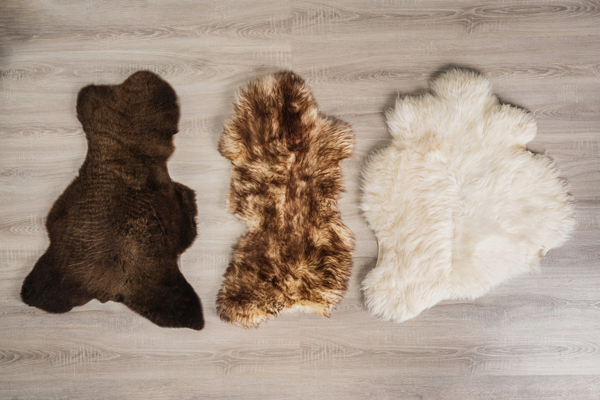 Sheepskin Natural Sheepskin Fur Sheepskin 2 Category with Defects Packaging status original