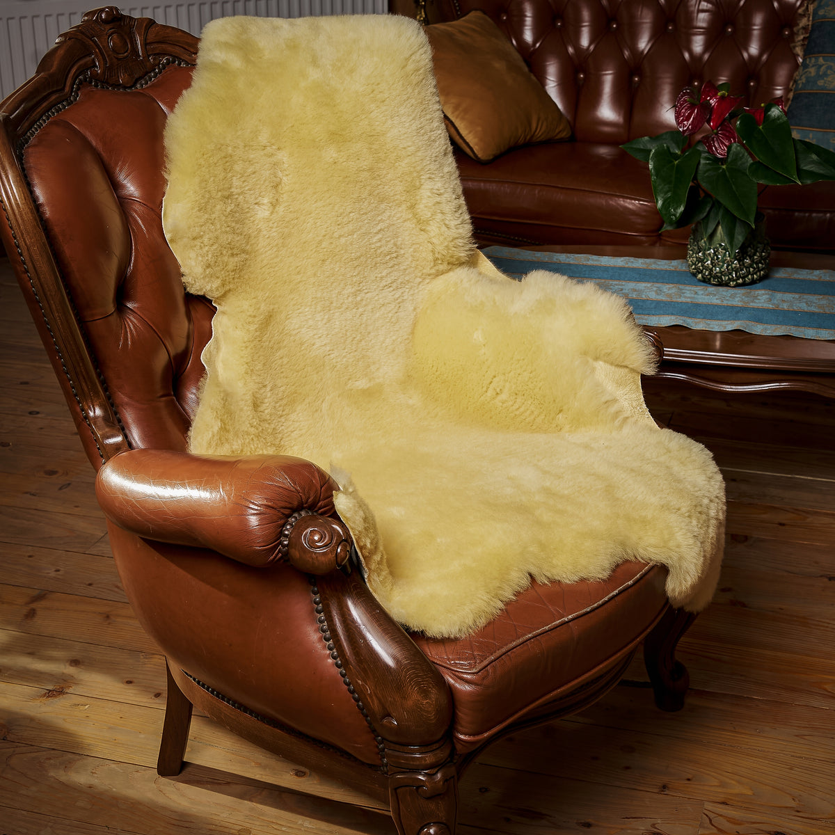 Sheepskin "RELUGAN" - 140cm/XXXL (Mother) 100%Natural! Packaging status original