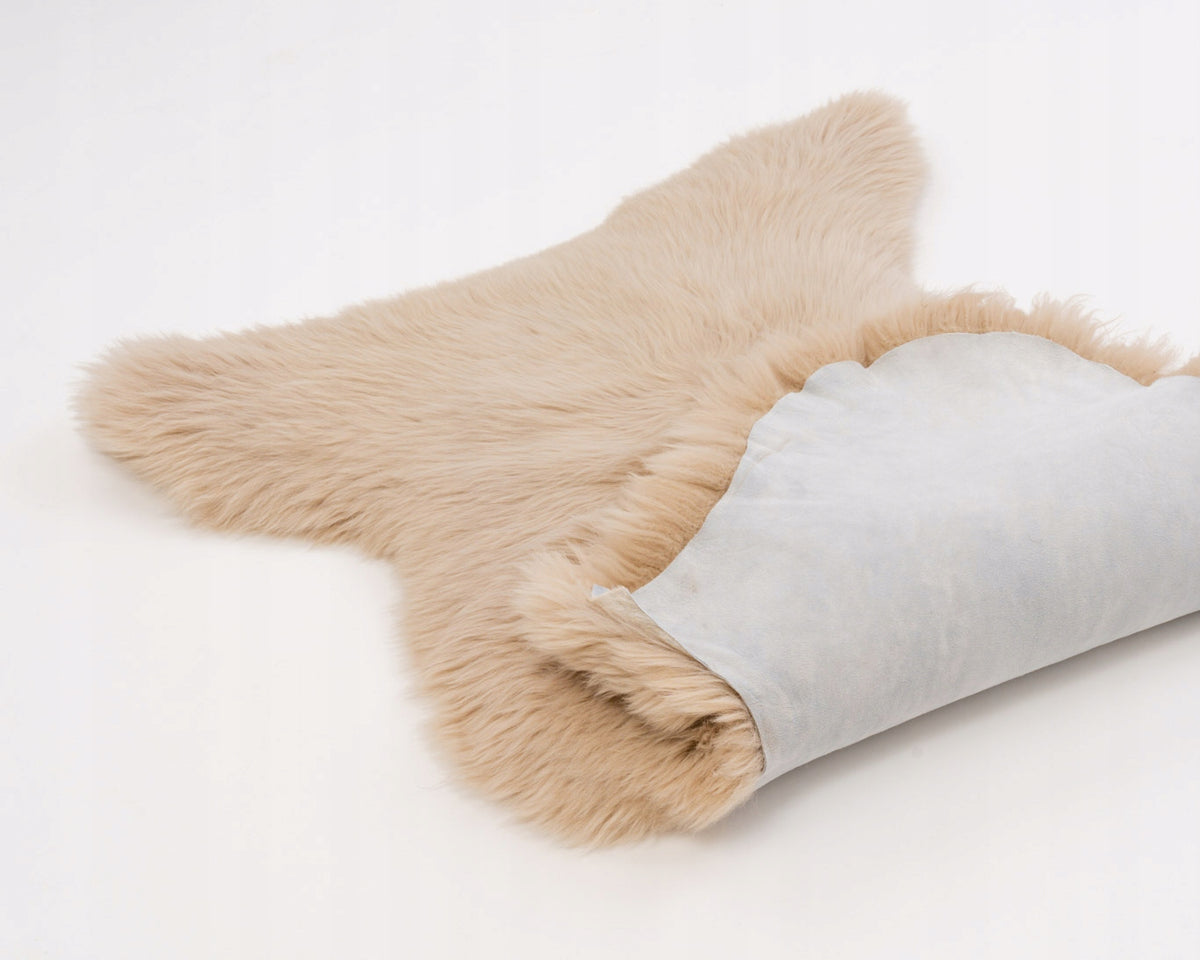 Sheepskin decorative natural "Cappuccino" - 95 cm EAN (GTIN) 5907346810636