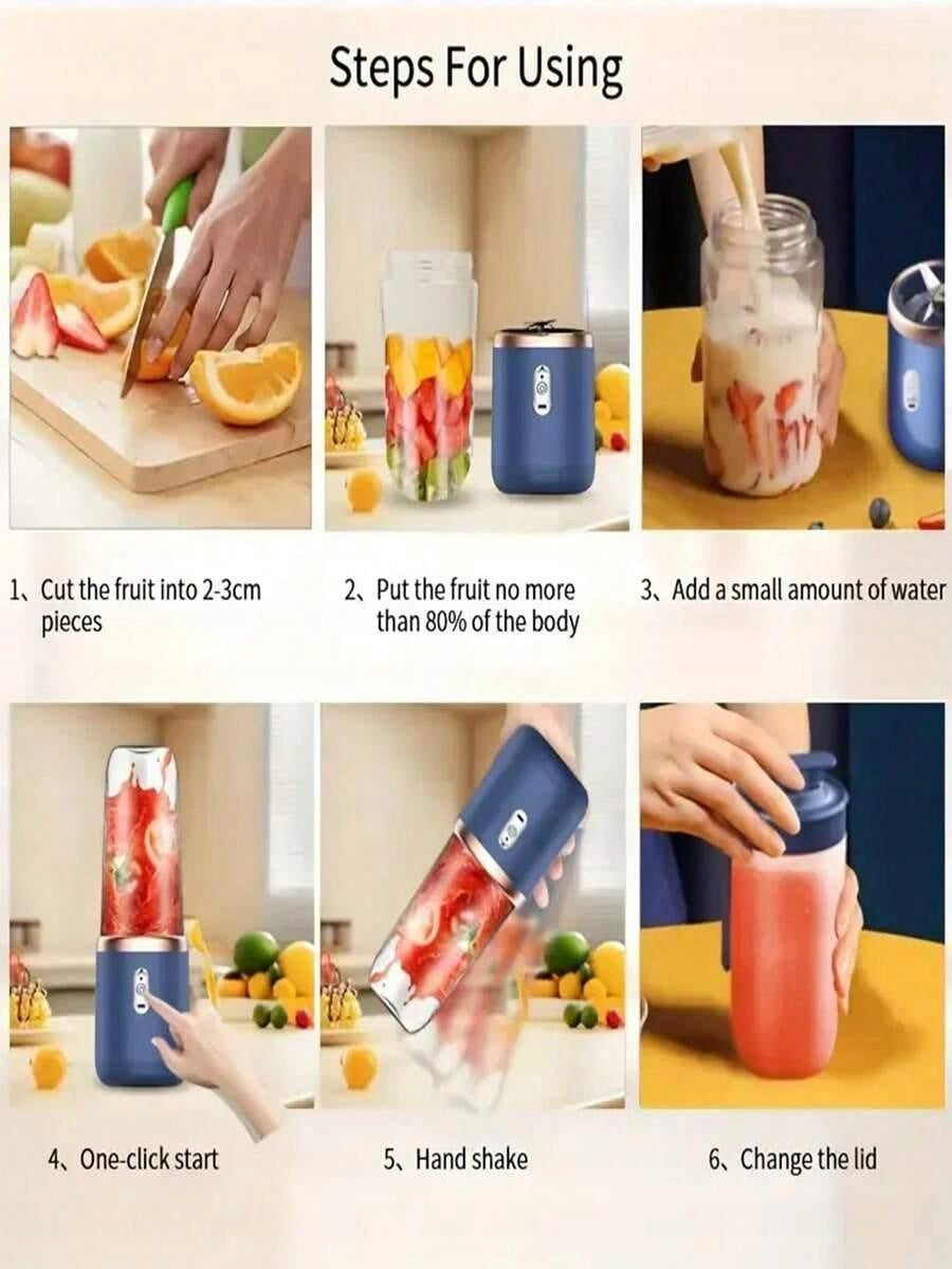 Shein PORTABLE JUICE JUICER FOR USB S07 19.5X8.2CM Brand no brand
