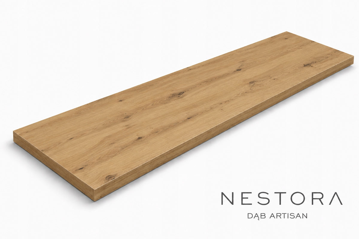 Shelf laminated board Nestora 50 x 20 cm Artisan