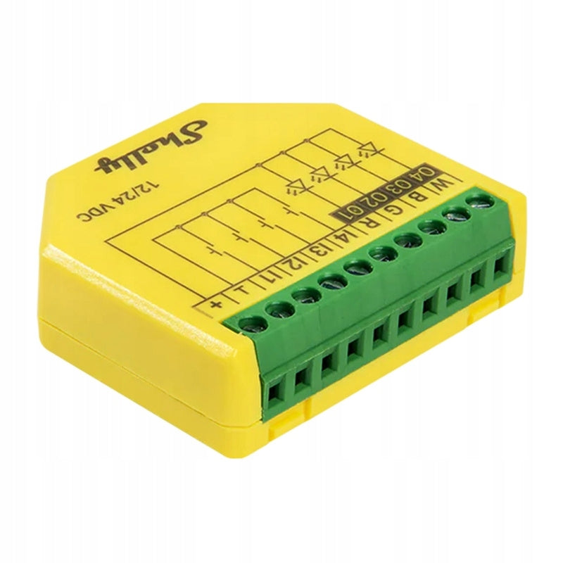 Shelly Plus RGBW PM LED Driver WiFi Bluetooth RGBW 2Pak MQTT Alexa BLE Packaging status original