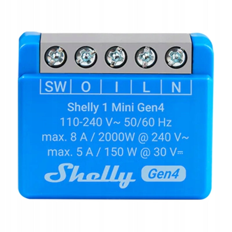 Shelly Smart Controller 1 Mini Gen4 Zigbee Matter Remote Control