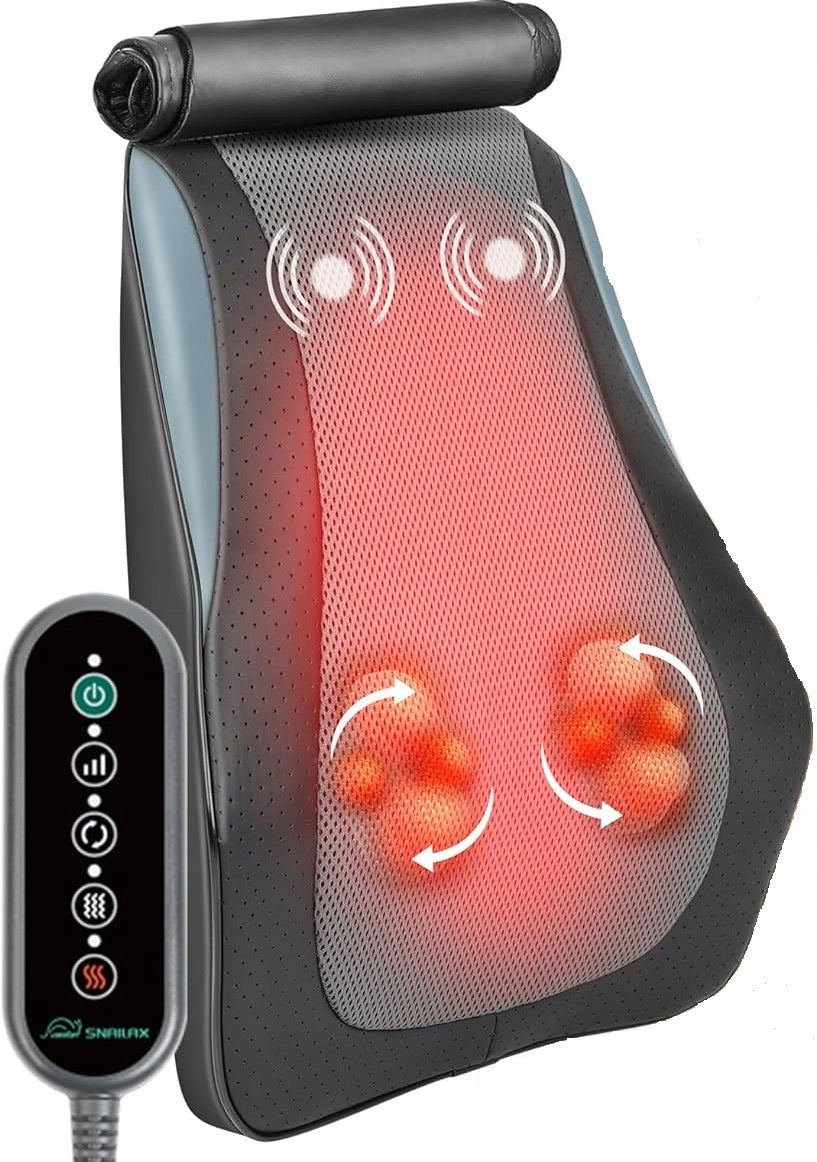 Shiatsu 3D back and neck massager with heating function Snailax 1 pc. Packaging status original