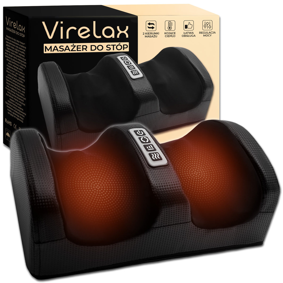 Shiatsu Leg and Foot Massager Electric Improving Circulation Massage Relaxation