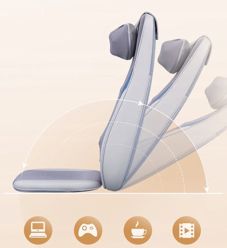 Shiatsu Massage Mat Rolling Swing for Back Massage of Neck Body for Armchair Medical device no