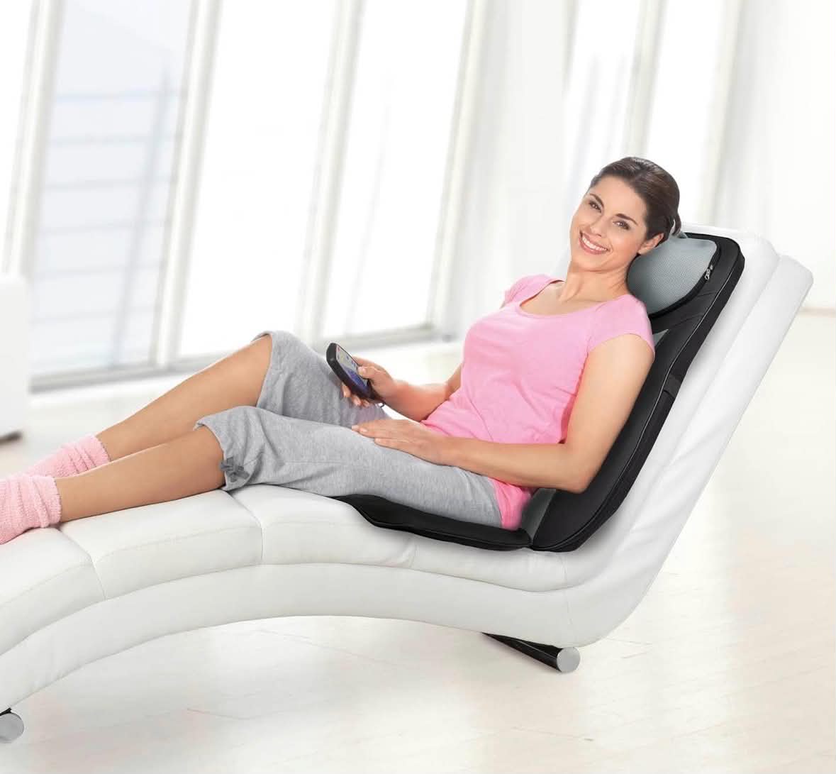 Shiatsu-controlled massage mat/Back massager neck with heating, THICK Manufacturer code 472440
