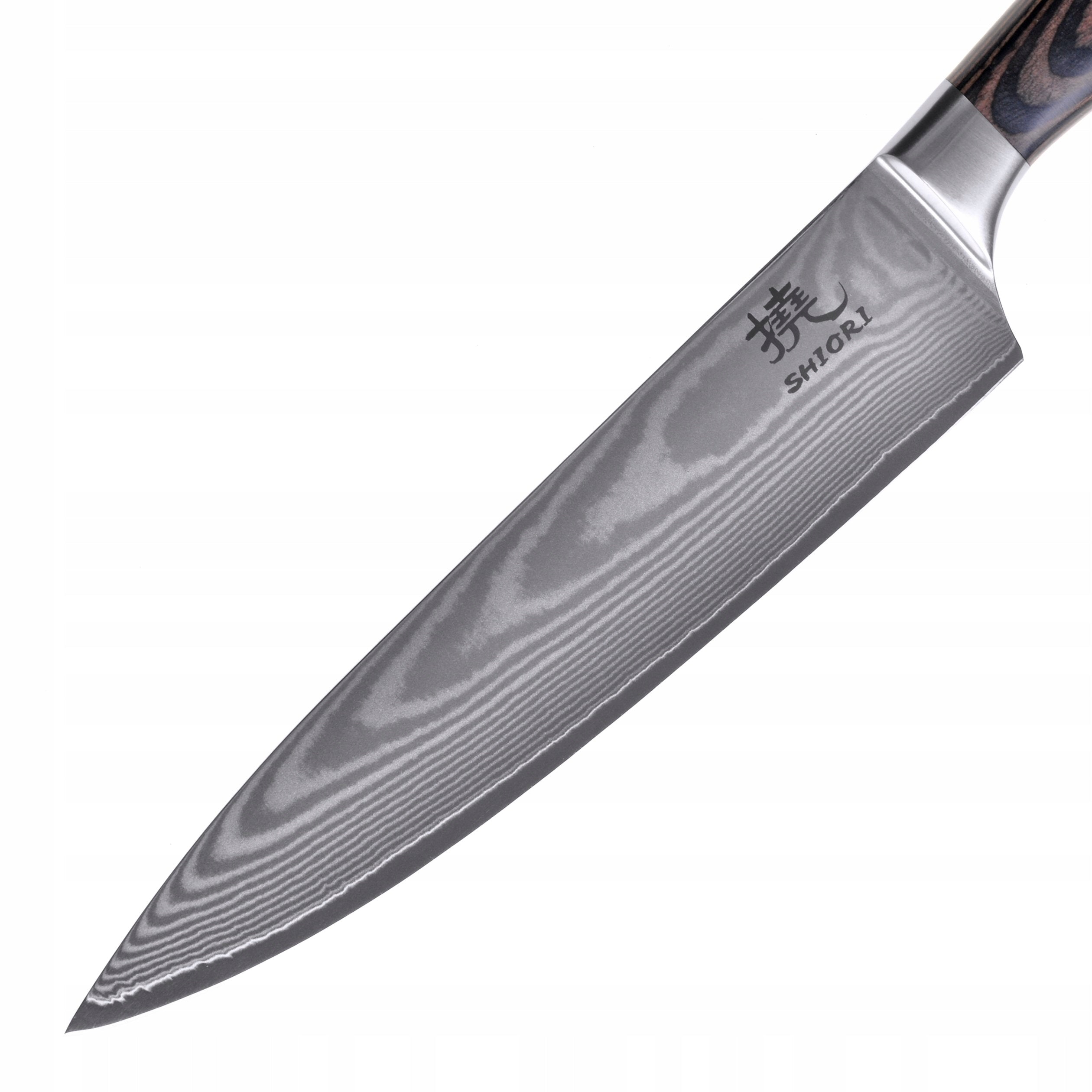 Shiori 3-Set Chairo Shoto, Santoku and Sifu in Damascus steel EAN (GTIN) 5903839939129