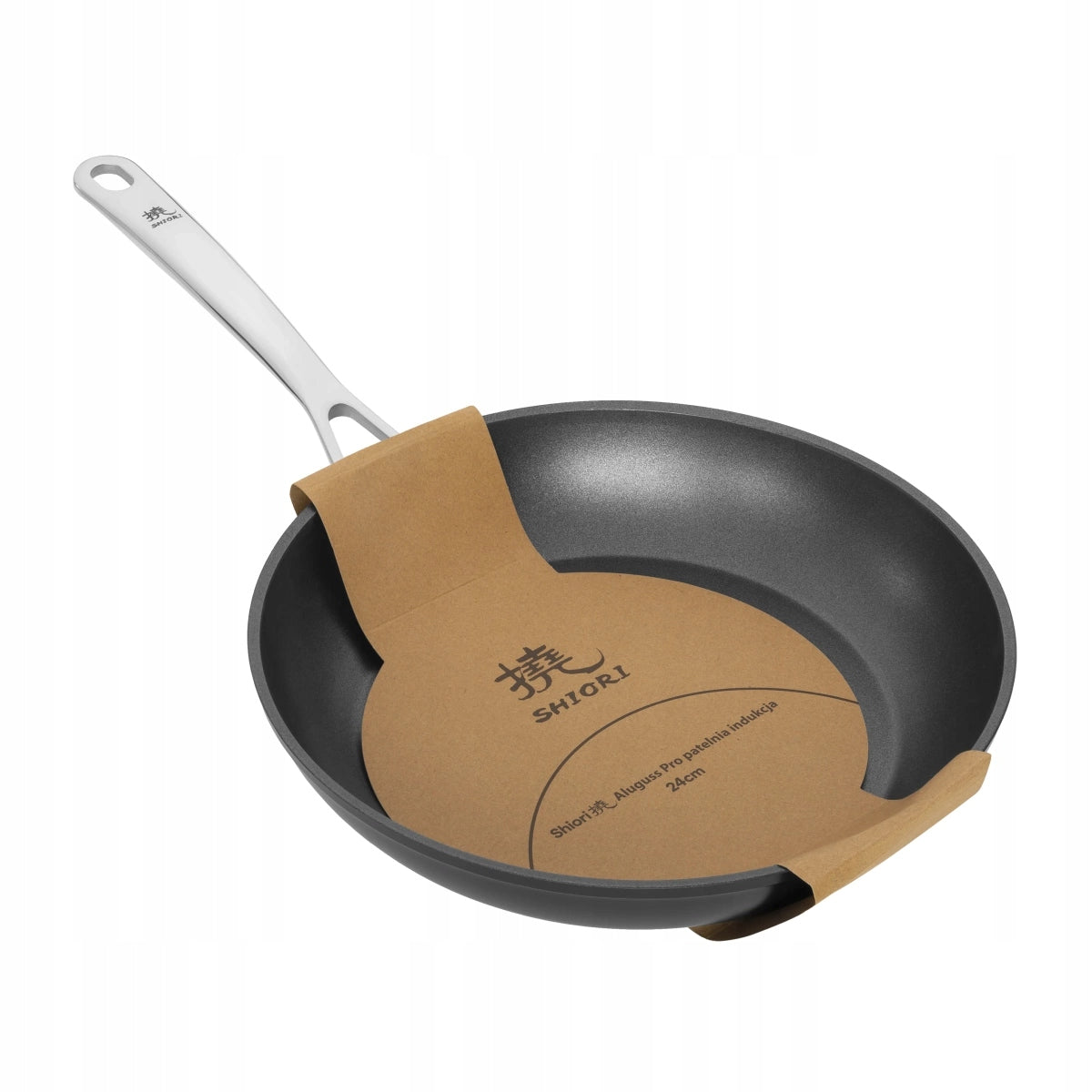 Shiori Aluguss Pro pan with ceramic coating induction 24 cm Packaging status original
