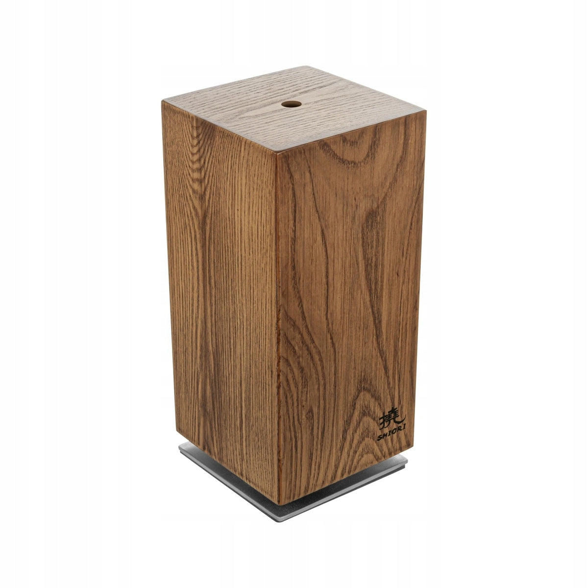 Shiori Mono - magnetic block made of ash, rotating