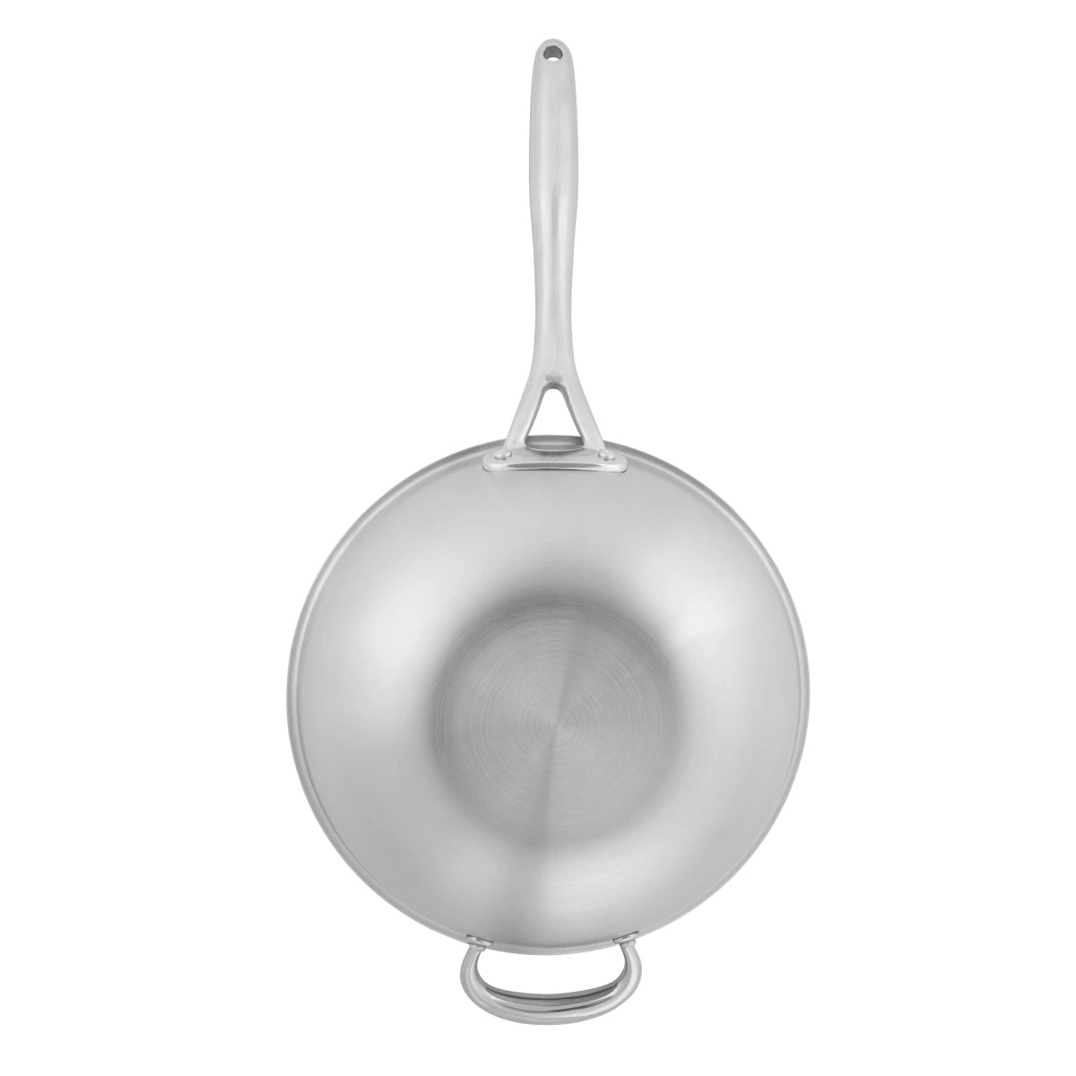 Shiori Stainless Steel 304 frying pan WOK 28cm x 8,20 cm induction Brand Shiori