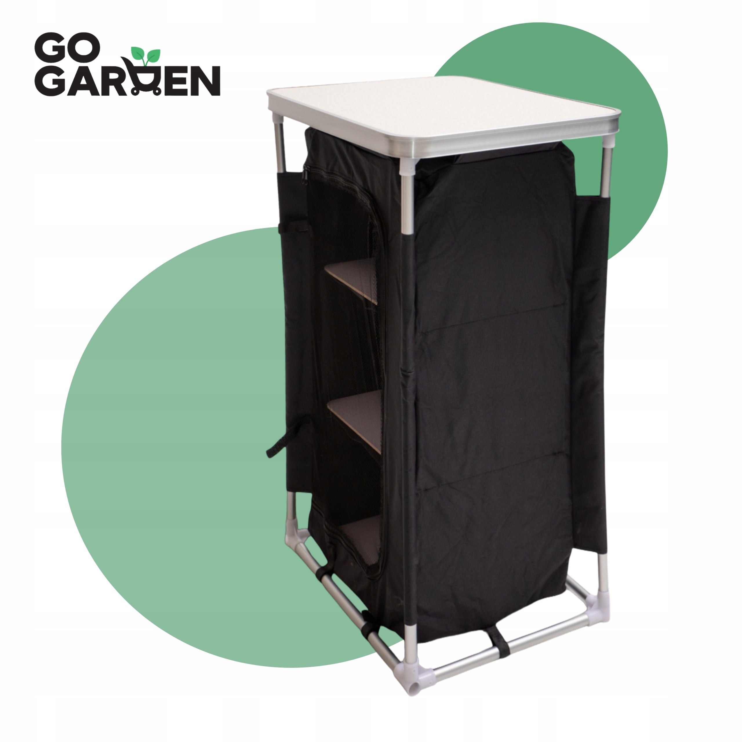 Shoe cabinet freestanding camping tourist stove GOGARDEN folding Manufacturer code meble kempingowe turystyczne