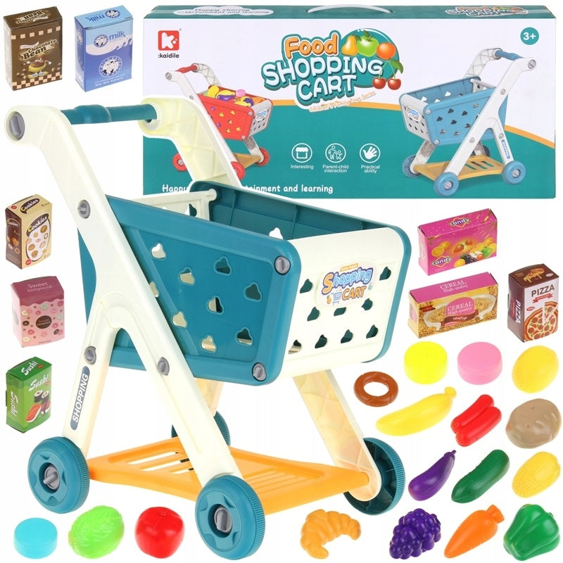 Shop Shopping Cart Basket for Kids Products Vegetables Fruit Accessories