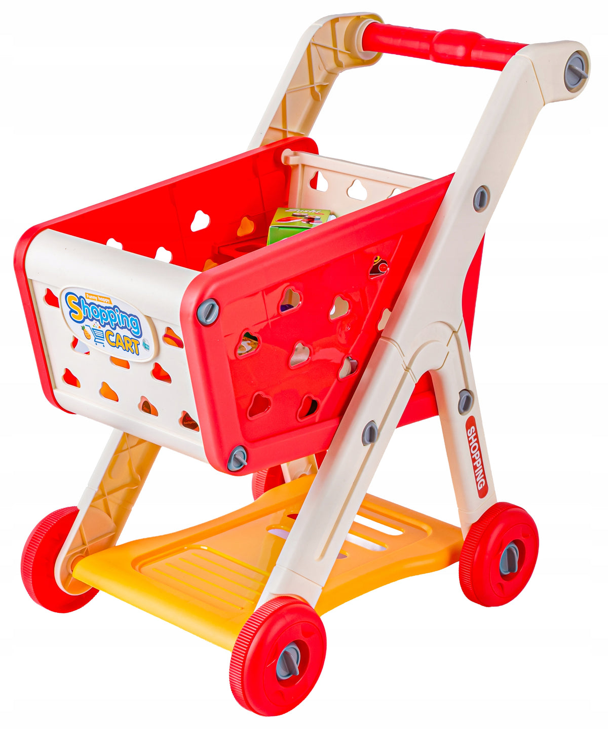 Shopping Cart Shop Basket Fruit Vegetables Supermarket RED Manufacturer code K198A red Artl