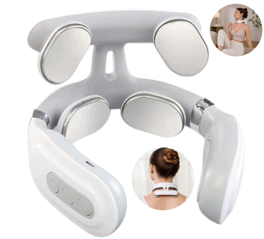 Shoulder and Neck Massager with Heating Function, 6 Modes, 16 Levels