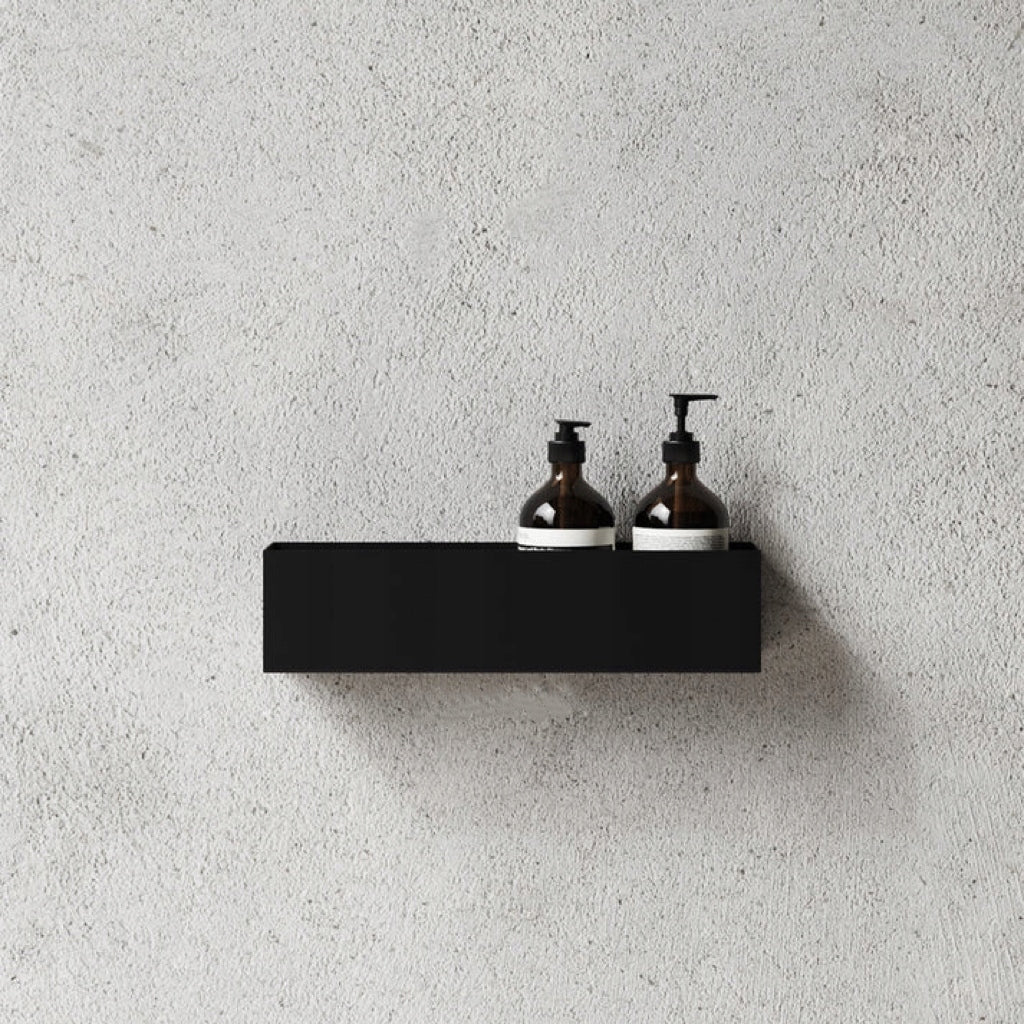 Shower Shelf Black Stainless Steel 30cm Hanging for Bathroom Manufacturer code AS8802900