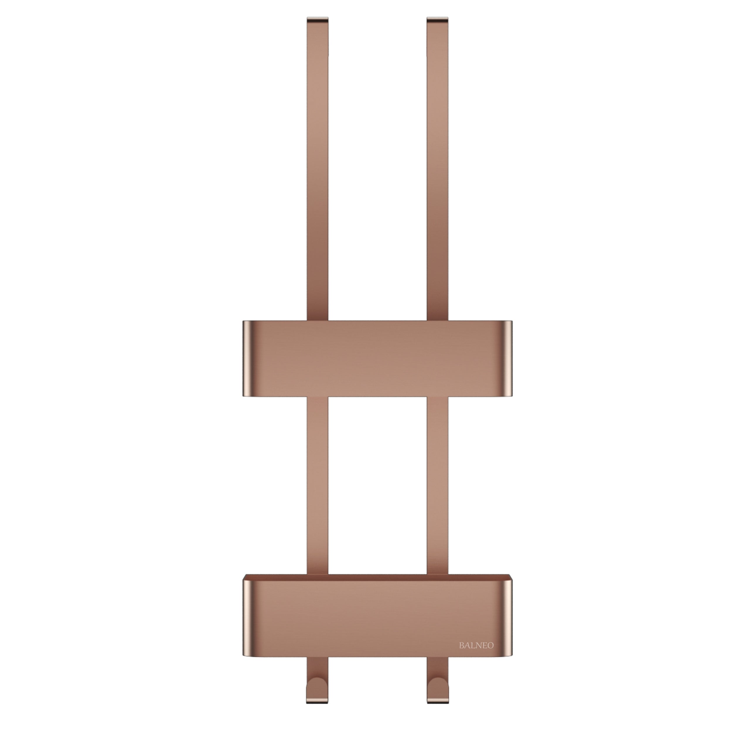 Shower shelf Balneo Marello Copper 2 baskets without drilling