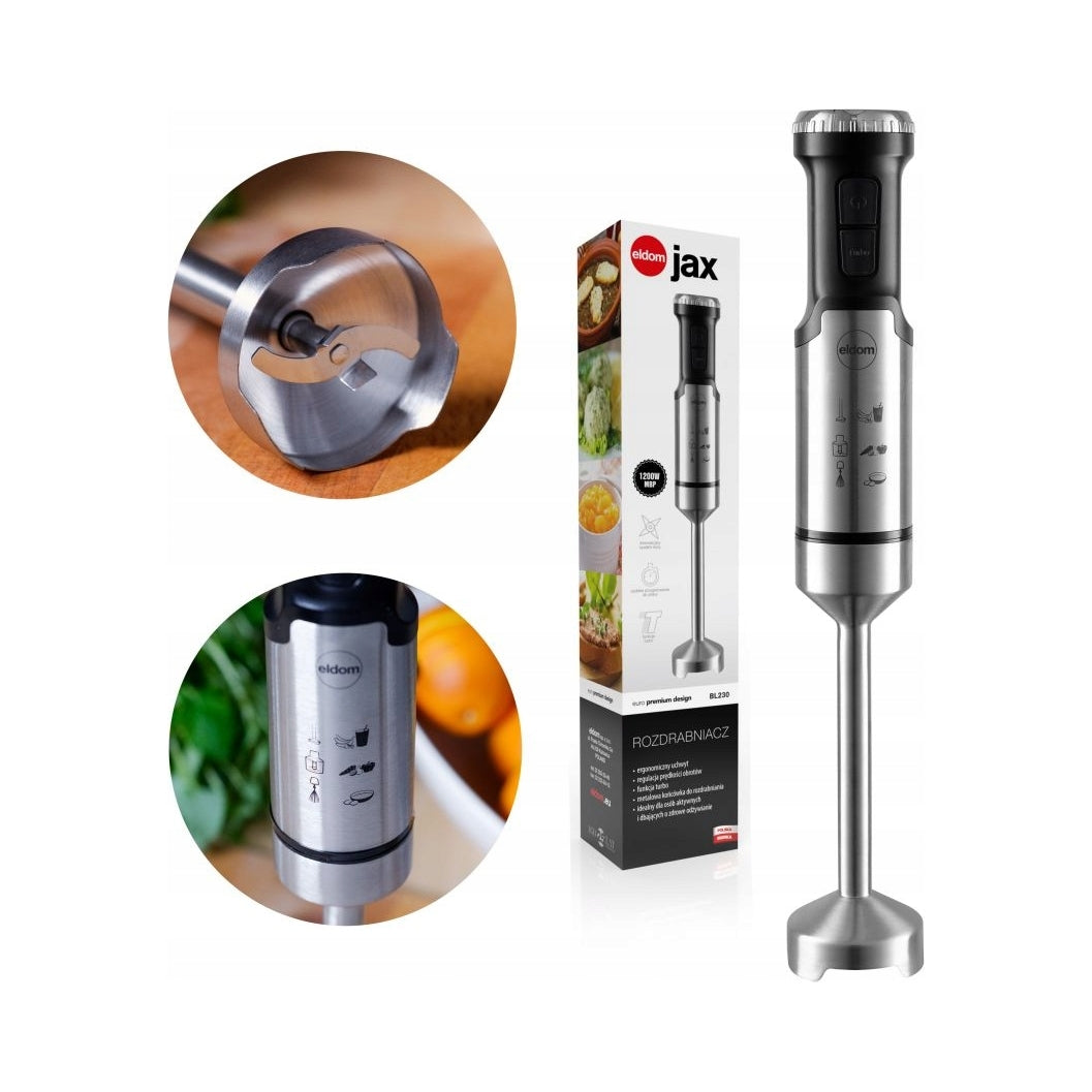 Shredder Blender Eldom BL230 metal inox high power 1200 W