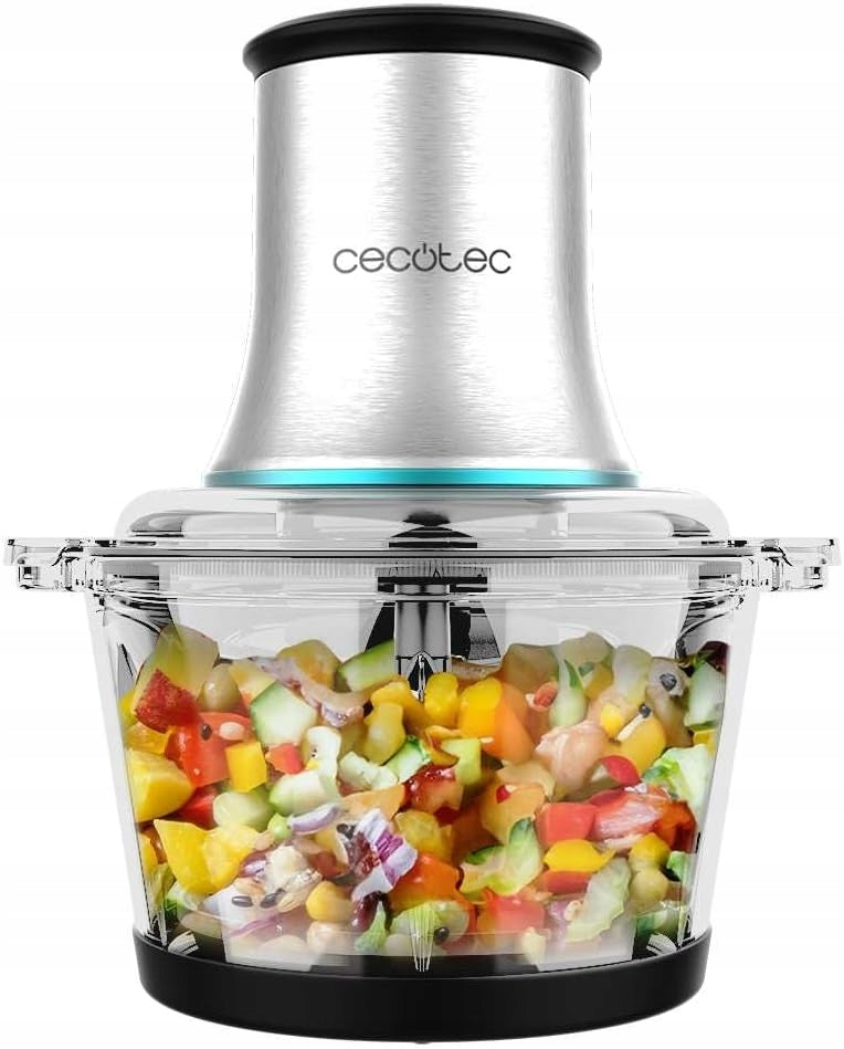 Shredder Cecotec 500W 2 speeds 4 blades stainless steel