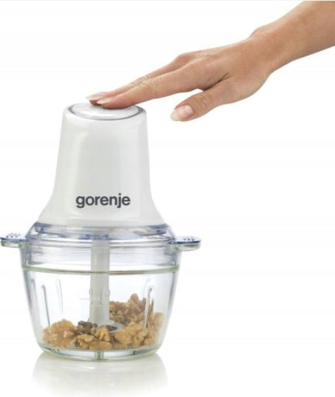 Shredder Gorenje S501GW 500 W glass bowl 1 l TURBO steel blades Packaging status original