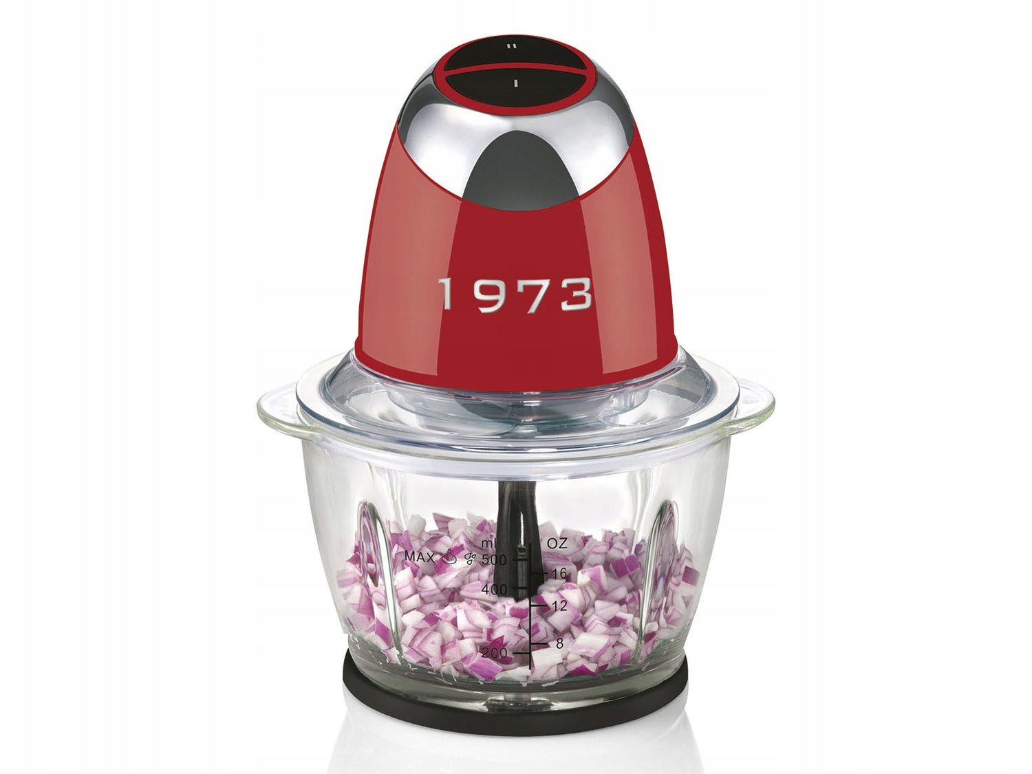 Shredder SilverCrest SMZC 500 C2 500 W red Manufacturer code Rozdrabniacz RETRO SilverCrest SMZC 500 W