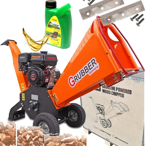 Shredder for Branches Combustion Chipper BRANCHES 10cm