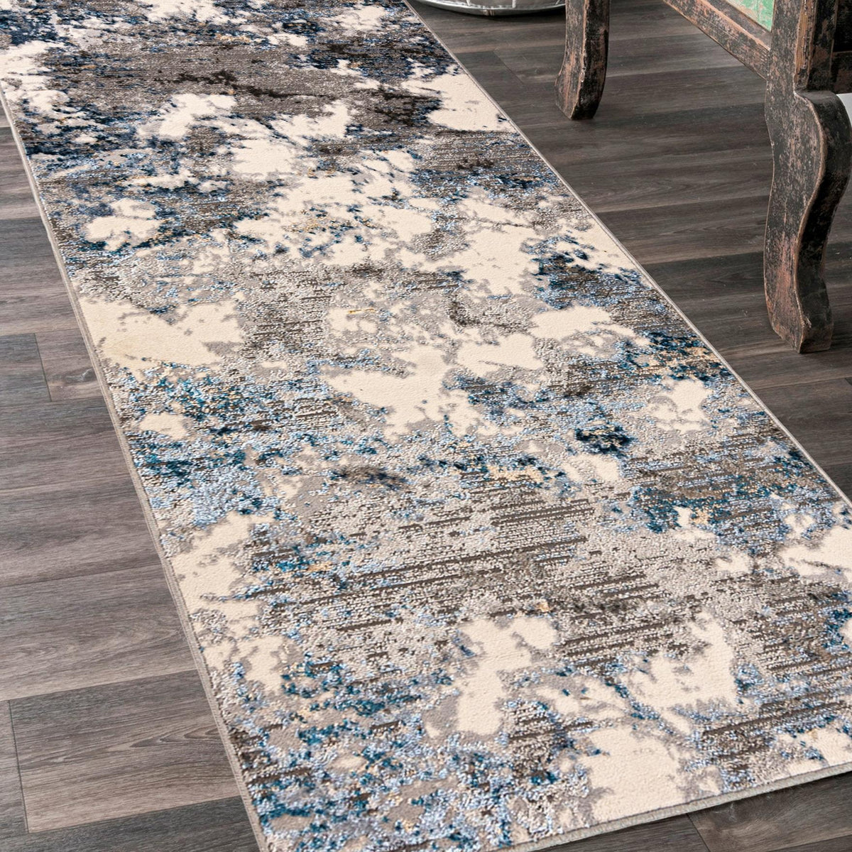 Sidewalk grey 60x300cm abstract modern soft underfloor heating Packaging status original