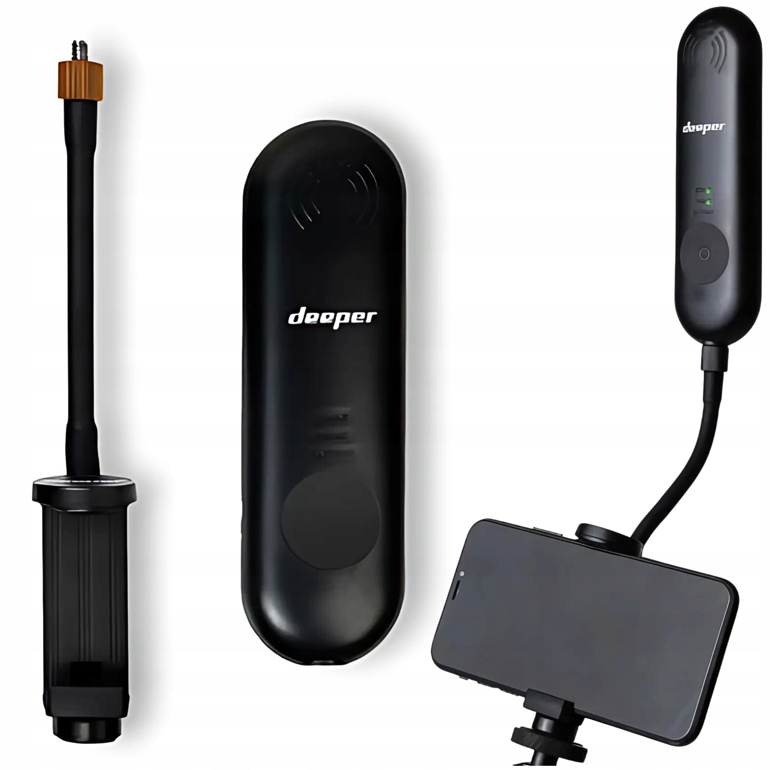 Signal Amplifier for Deeper Range Extender + Phone Holder