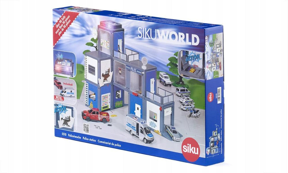 Siku 5510 World Police Station with Light and Sound Packaging status original