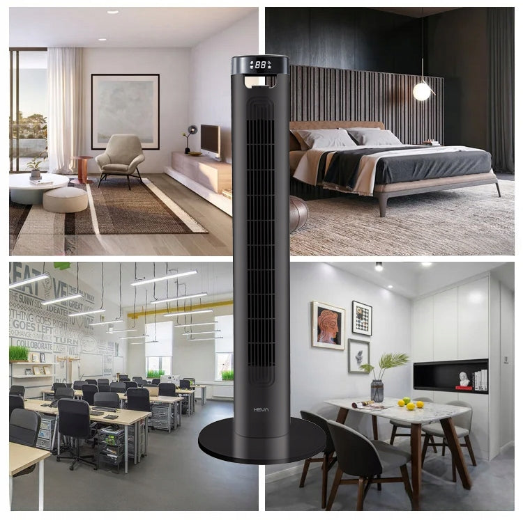 Silent Column Fan HEVA powerful floor fan standing ionization Fan type column