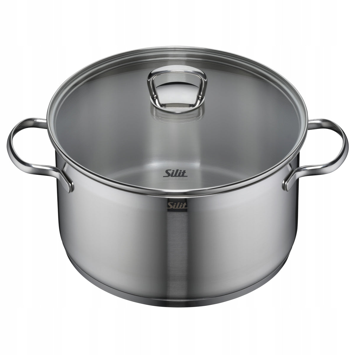 Silit Pot set Tuscany 9 el. induction stainless steel lid Color silver