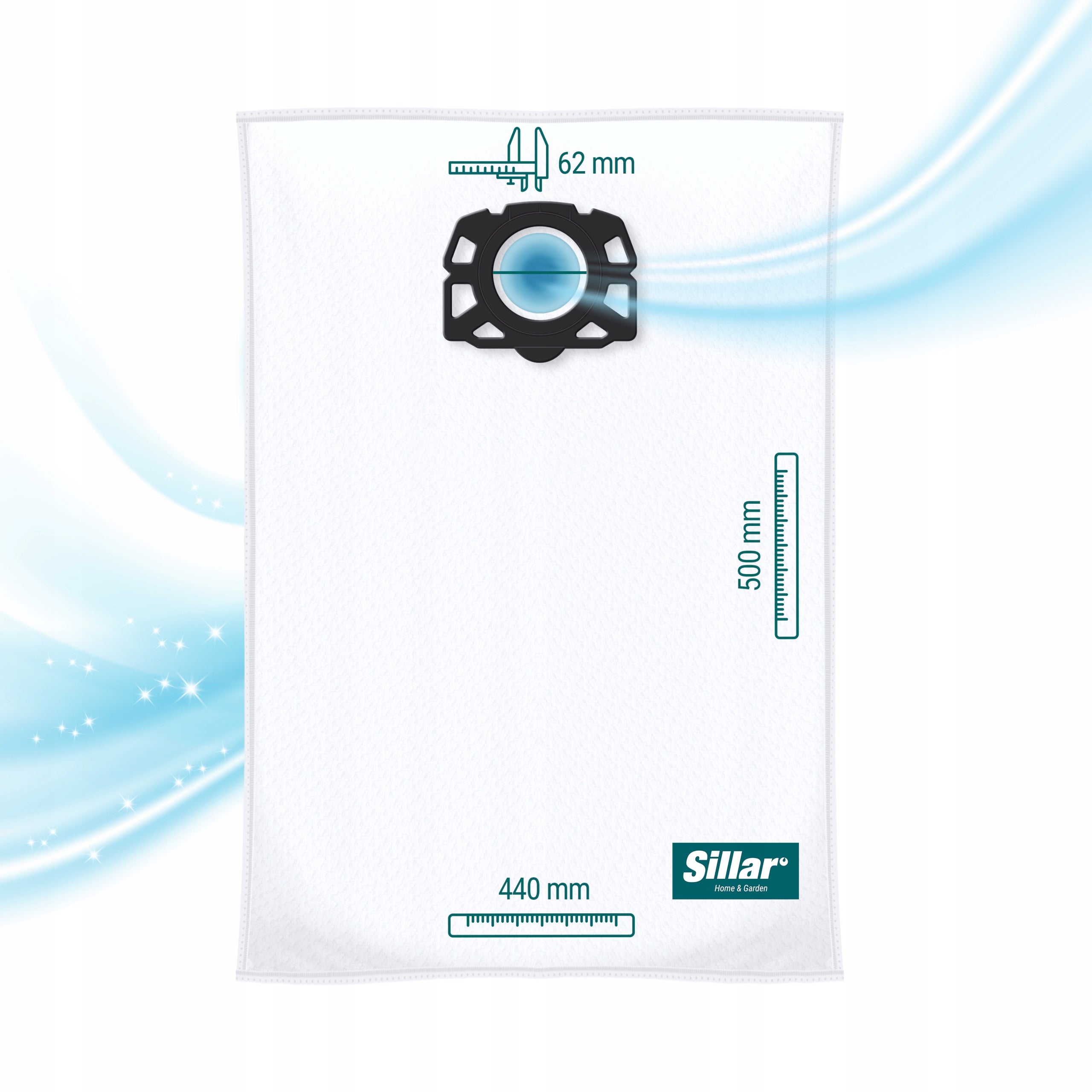 Sillar bags for Kärcher KWD4 KWD5 KWD6 KNT4 MV4 MV5 MV6 WD4 WD5 WD6 10pcs. Packaging status original