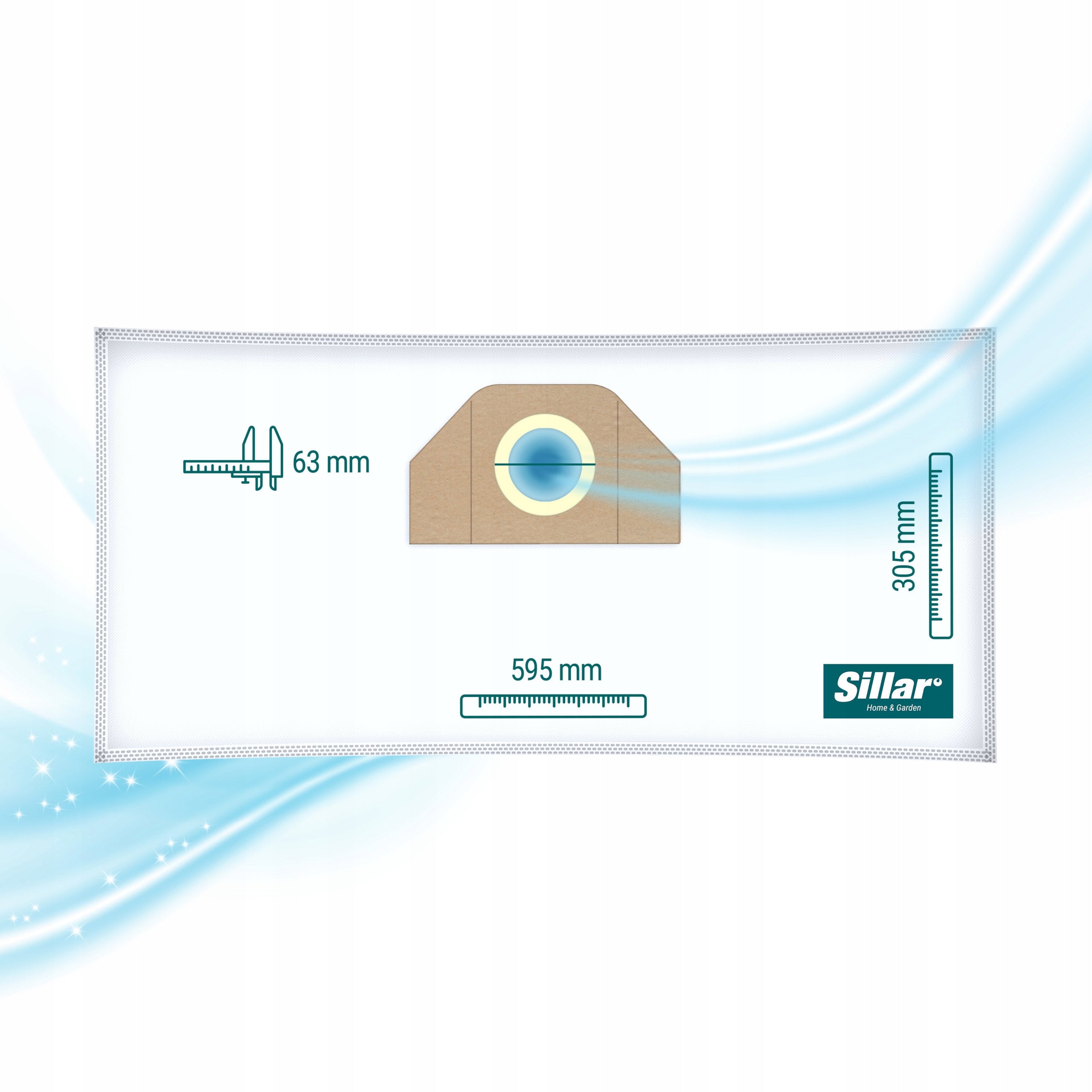 Sillar bags for Karcher MV3 WD3 200 vacuum cleaner replacement bags 6.959-130.0 EAN (GTIN) 5902668914932