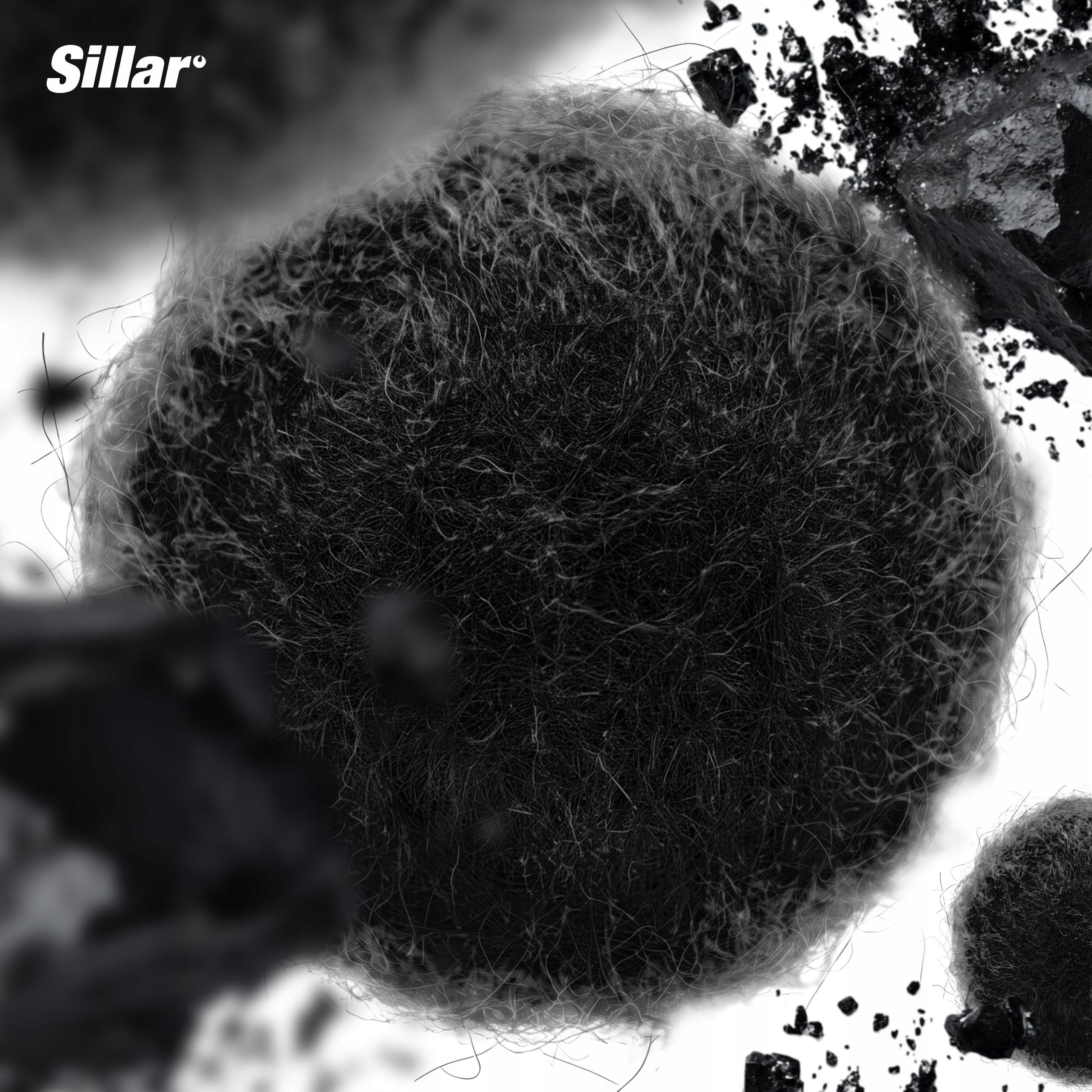 Sillar filter balls for swimming pool with activated carbon for jacuzzi 700g Manufacturer code SIL503-700-BK