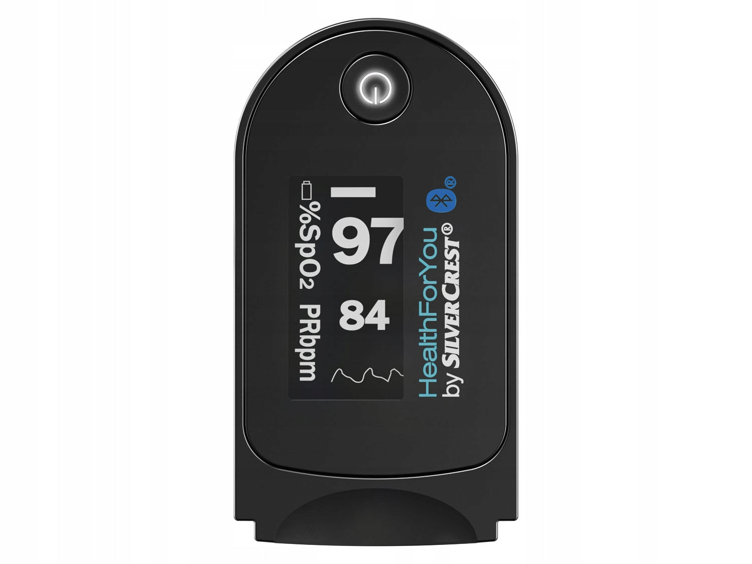 Silvercrest pulse oximeter with bluetooth app Medical device no