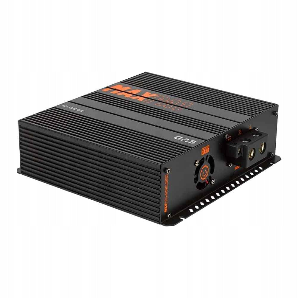 Single Channel Car Amplifier Powerful 3000W RMS 2 Ohm Monoblock GAS MAX Packaging status original