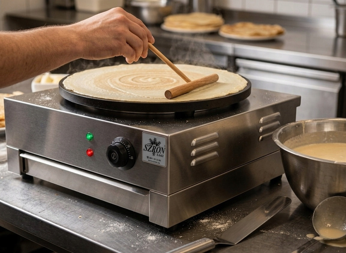 Single electric pancake maker 40 cm 3000 W TEC-1 SZRON Manufacturer code TEC-1