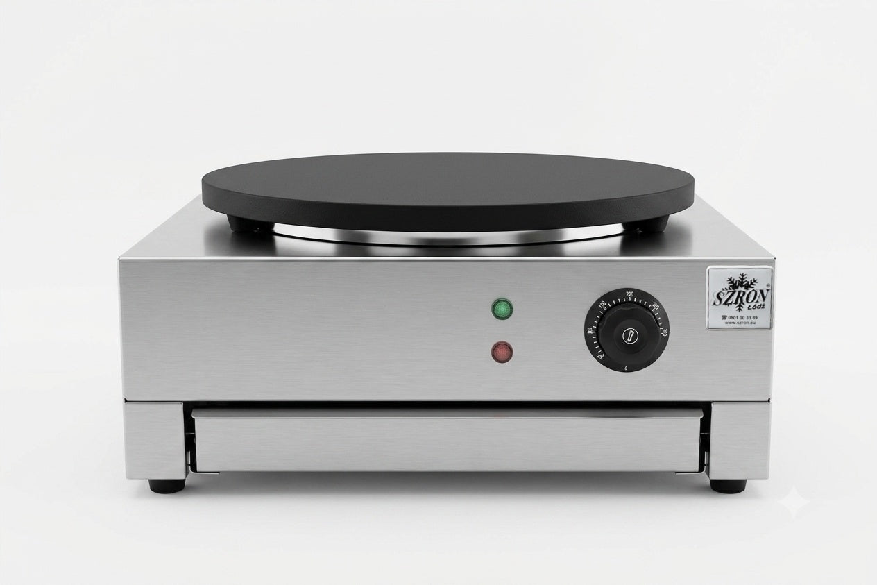 Single electric pancake maker 40 cm 3000 W TEC-1 SZRON Packaging status original
