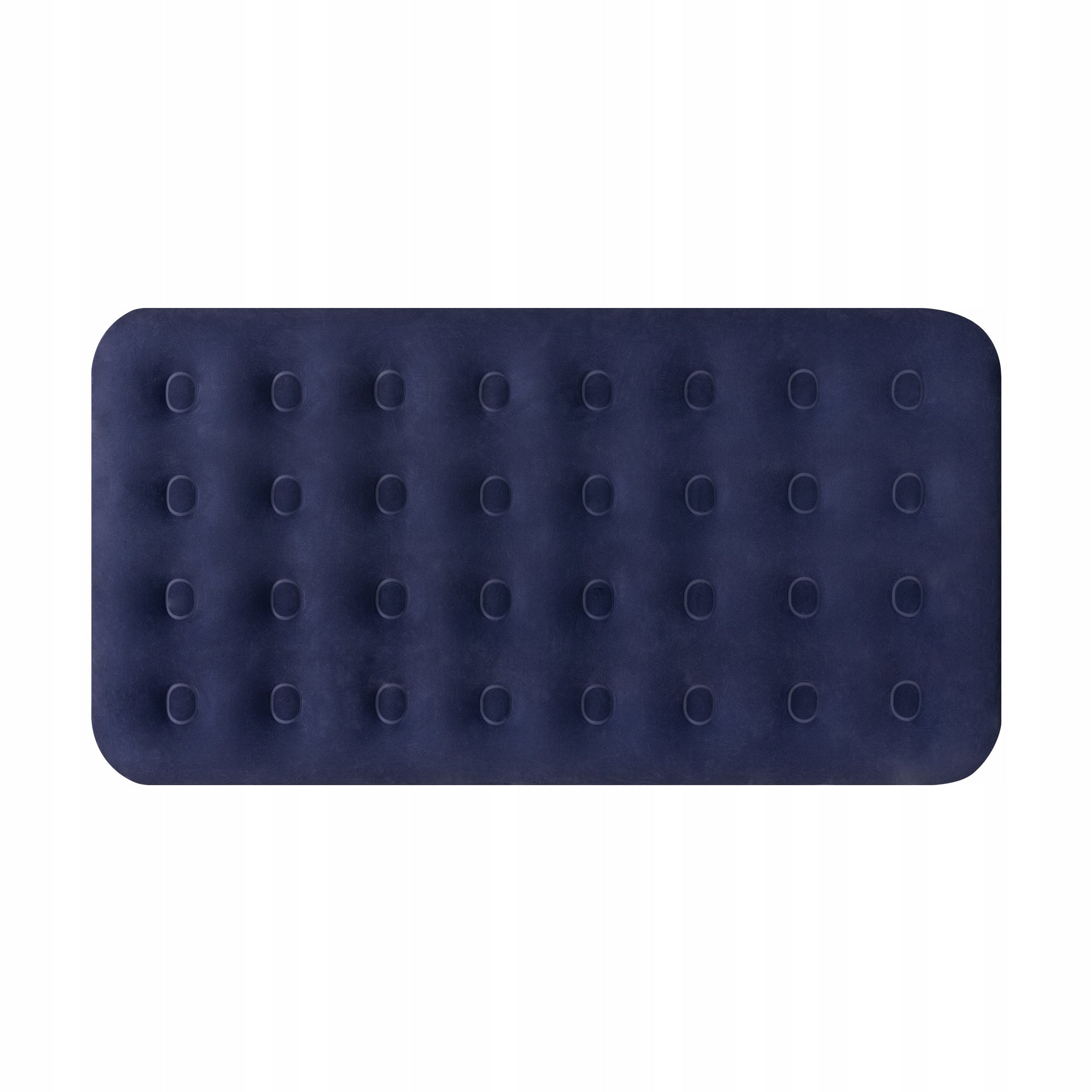Single inflatable mattress for sleeping 191 x 99 x 22 cm Rebel Color blue