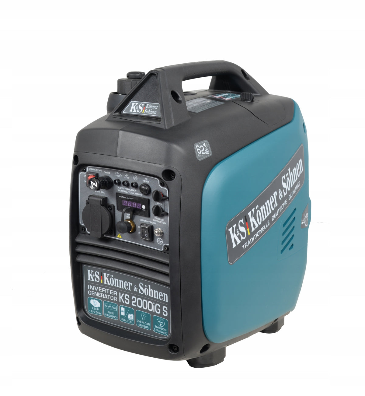 Single-phase portable generator set Könner Söhnen 2000 W gas 2000IGS