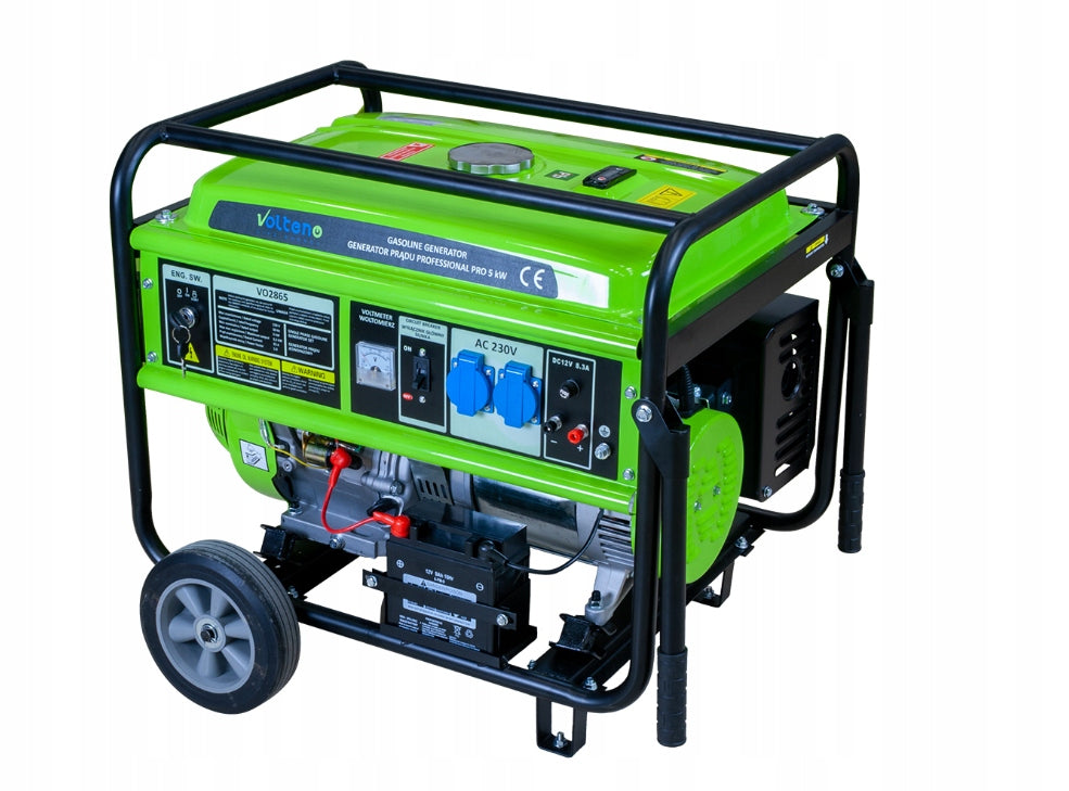 Single-phase portable generator set Volteno 5000 W petrol