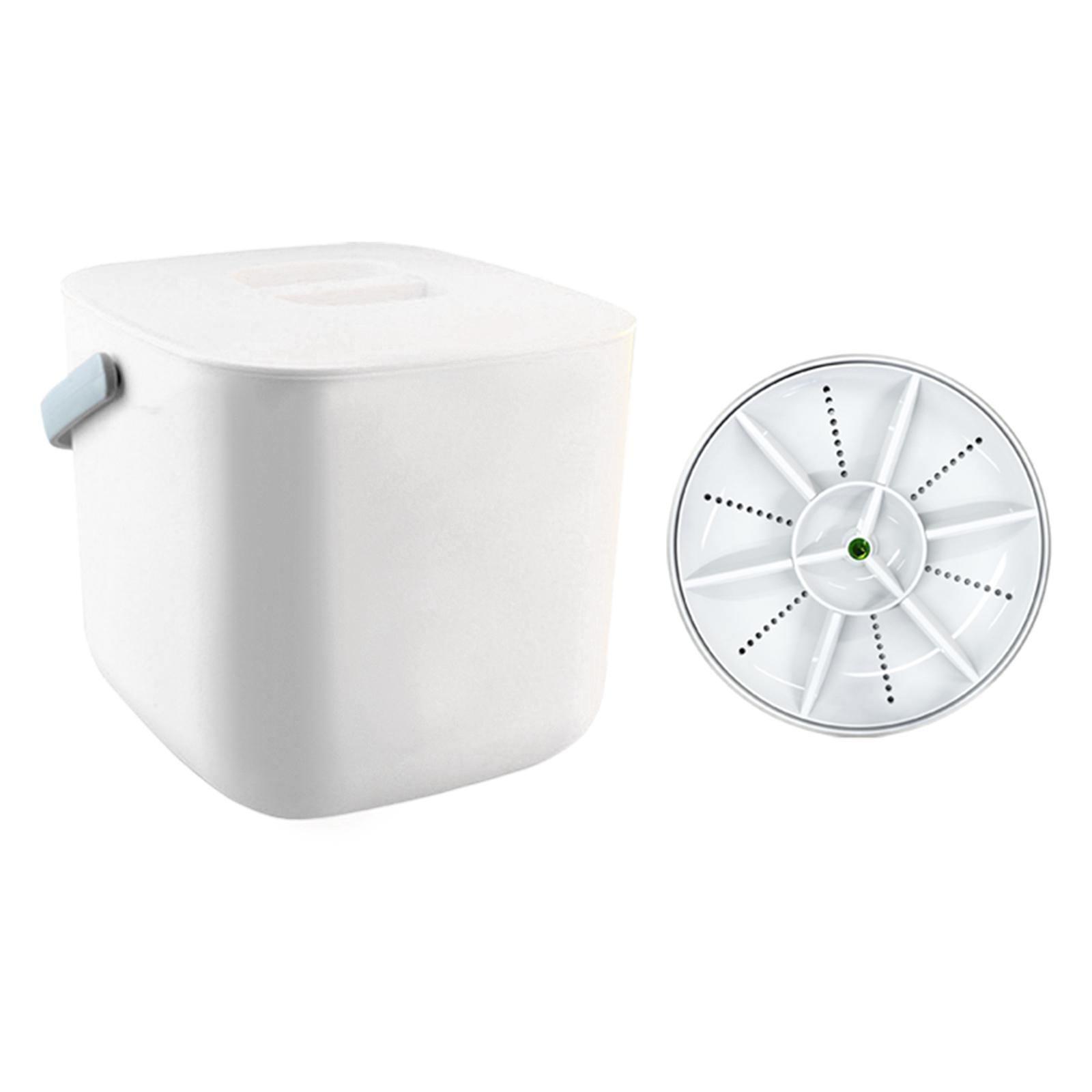 Sink Dish Washer Lightweight Mini Dishwasher White Capacity 1 l