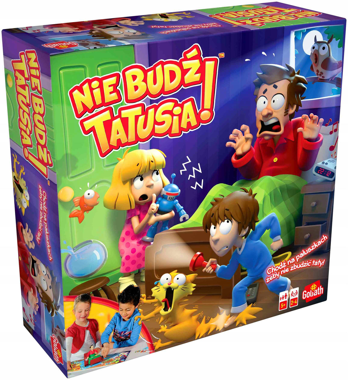 Skill game DO NOT WAKE DADDY fun game for children +5 years Packaging status original