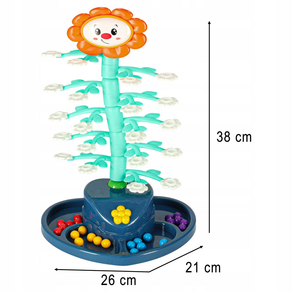 Skill game Dancing sunflower flower 4 players Brand Ikonka