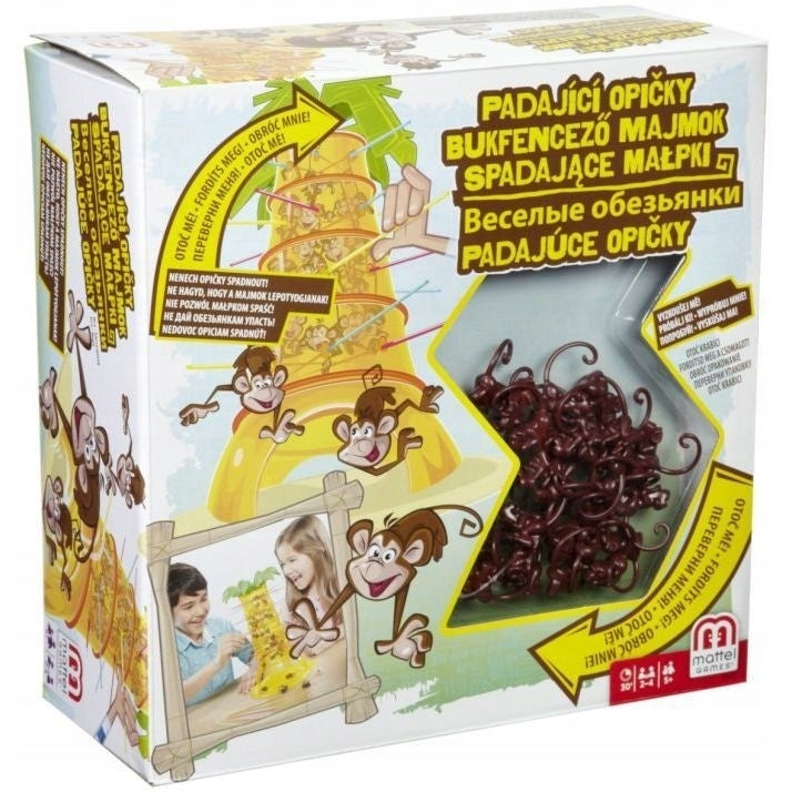 Skill game for children falling monkeys Mattel 52563 Manufacturer code 52563