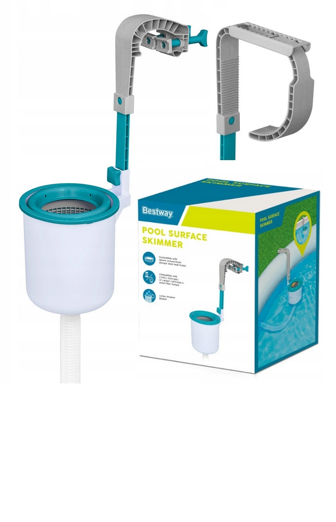 Skimmer water purifier for swimming pool surface 2in1 Bestway 58233