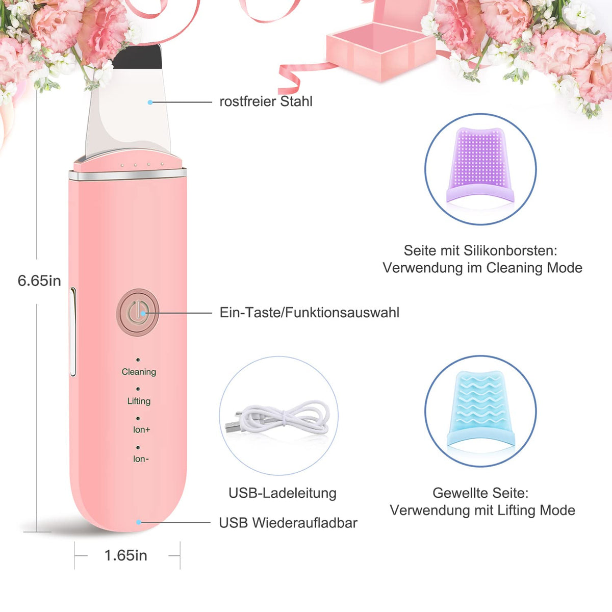 Skin Scrubber – Facial Cleansing Device EAN (GTIN) 7592642918186