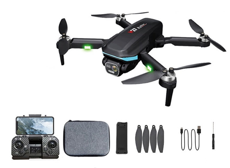 Skládací dron s detekcí překážek, WiFi 720p